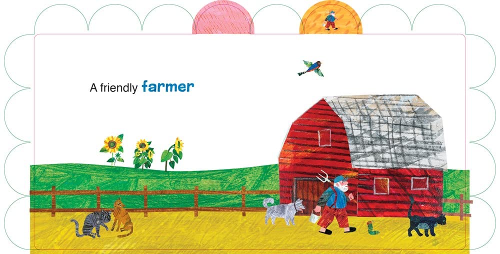 A Day on the Farm with The Very Hungry Caterpillar Board Book