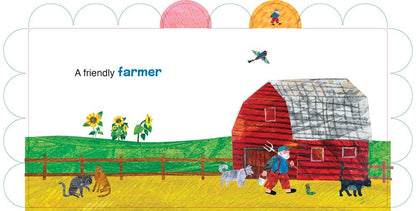 A Day on the Farm with The Very Hungry Caterpillar Board Book