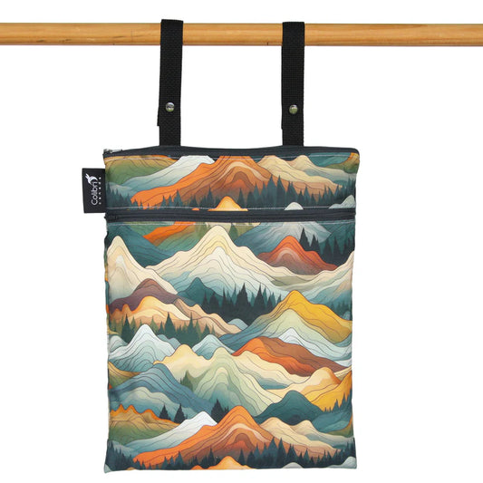 Double Duty Wet Bag- Mountains