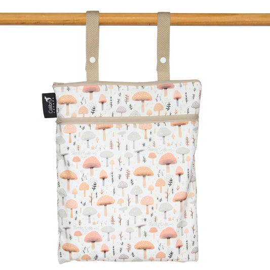 Double Duty Wet Bag- Mushrooms