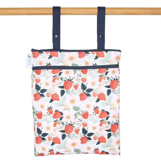 Double Duty Wet Bag- Strawberry Patch
