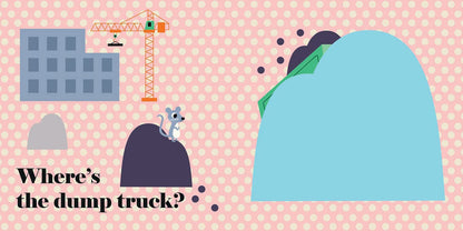 Where's the Digger? Lift-the-Flap Board Book