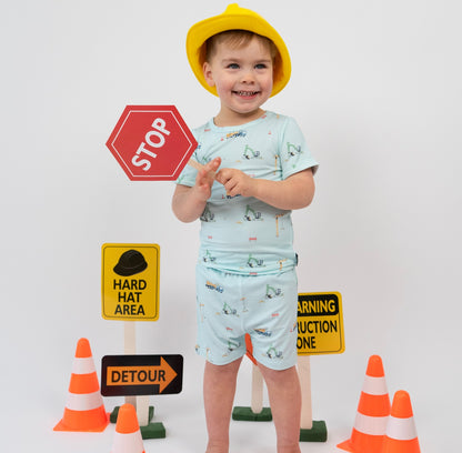 Bamboo Shortie Pajama Set- Construction