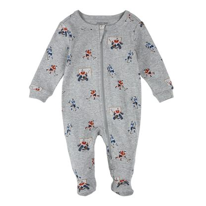 Heather Grey Hockey Players Sleeper