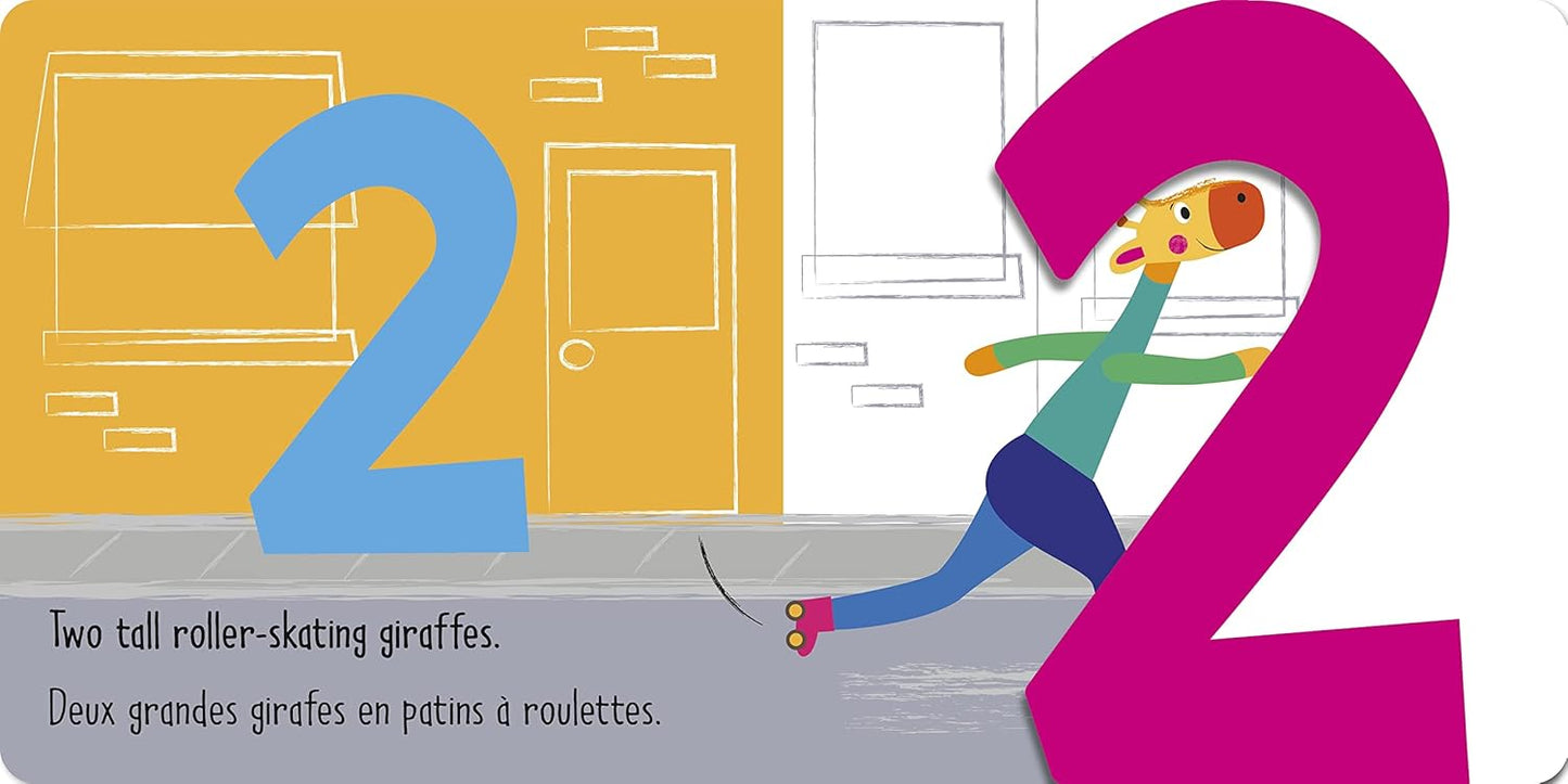 Lift the Flap and Learn: French 1, 2, 3 Book