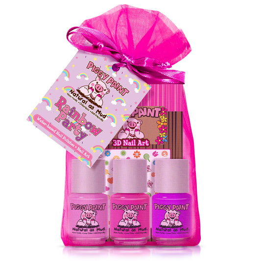 Rainbow Party Nail Polish Gift Set