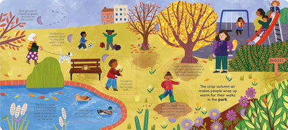 A Walk in Autumn Lift-The-Flap Board Book