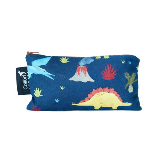 Medium Reusable Snack Bag- Dinosaurs