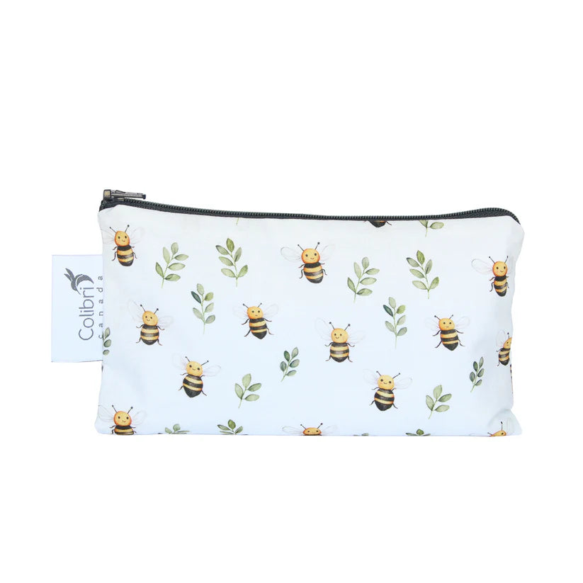 Medium Reusable Snack Bag- Honey