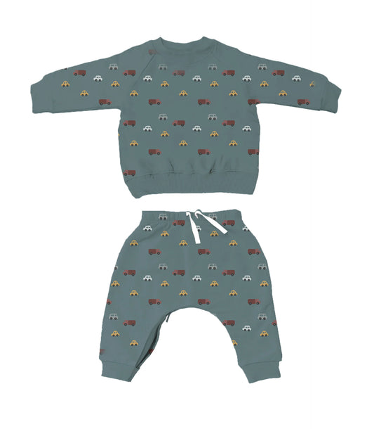 Fleece Sweatsuit- Going Green