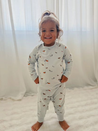 Fleece Sweatsuit- Woof