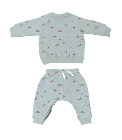 Fleece Sweatsuit- Woof