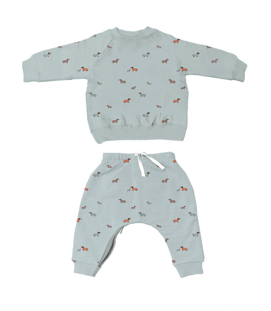 Fleece Sweatsuit- Woof