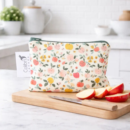 Small Reusable Snack Bag- Apples