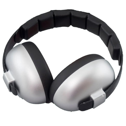 Baby Hearing Protection Earmuffs- Silver