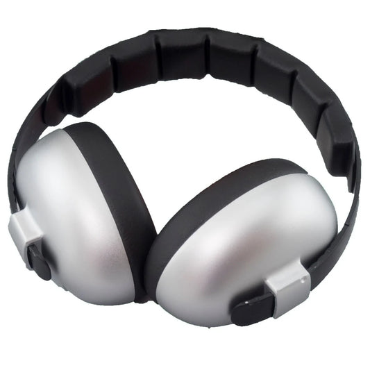 Baby Hearing Protection Earmuffs- Silver