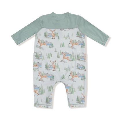 Bamboo Snap Romper- Bucks