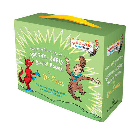 Little Green Boxed Set of Bright and Early Dr. Suess Board Books