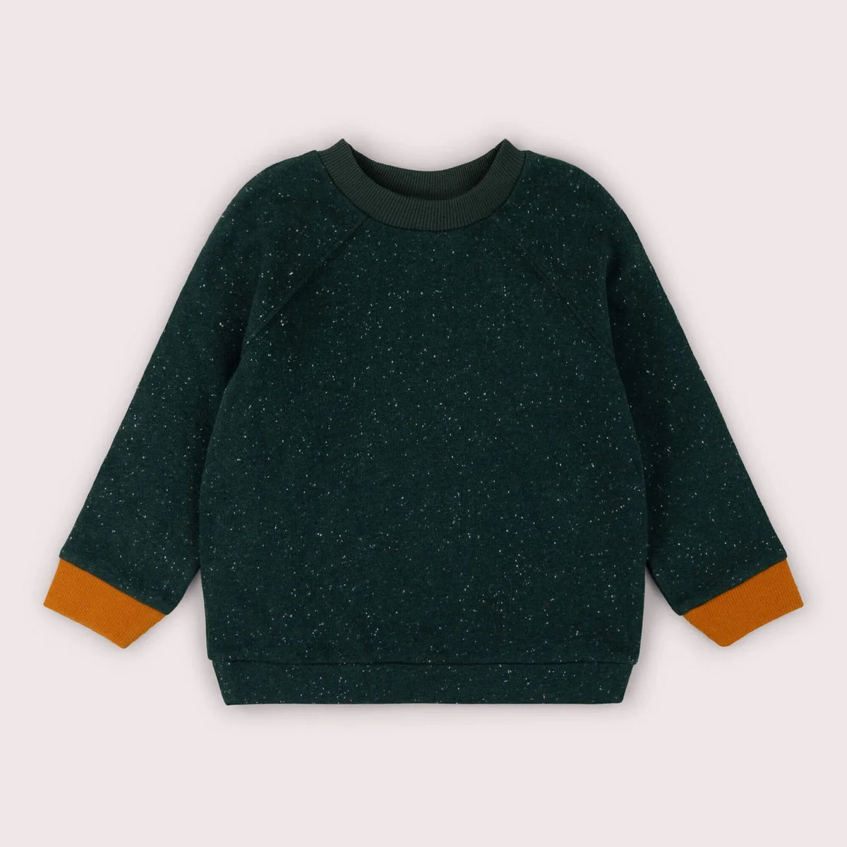 Forest Green Organic Raglan Sweatshirt