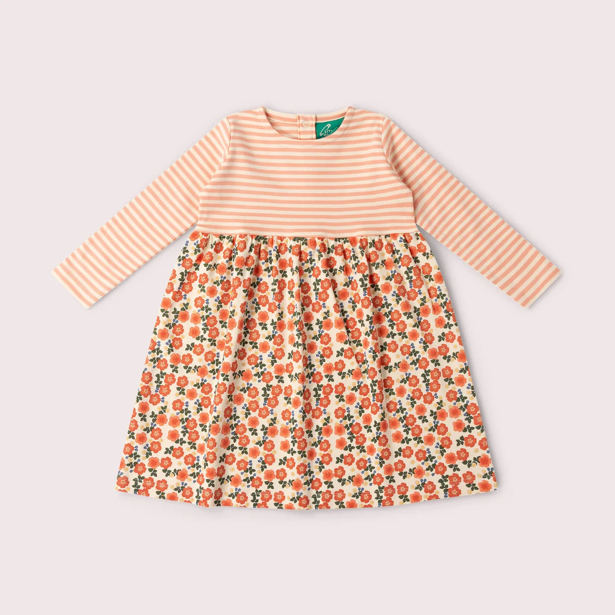 Petals Easy Peasy Organic Long Sleeve Dress