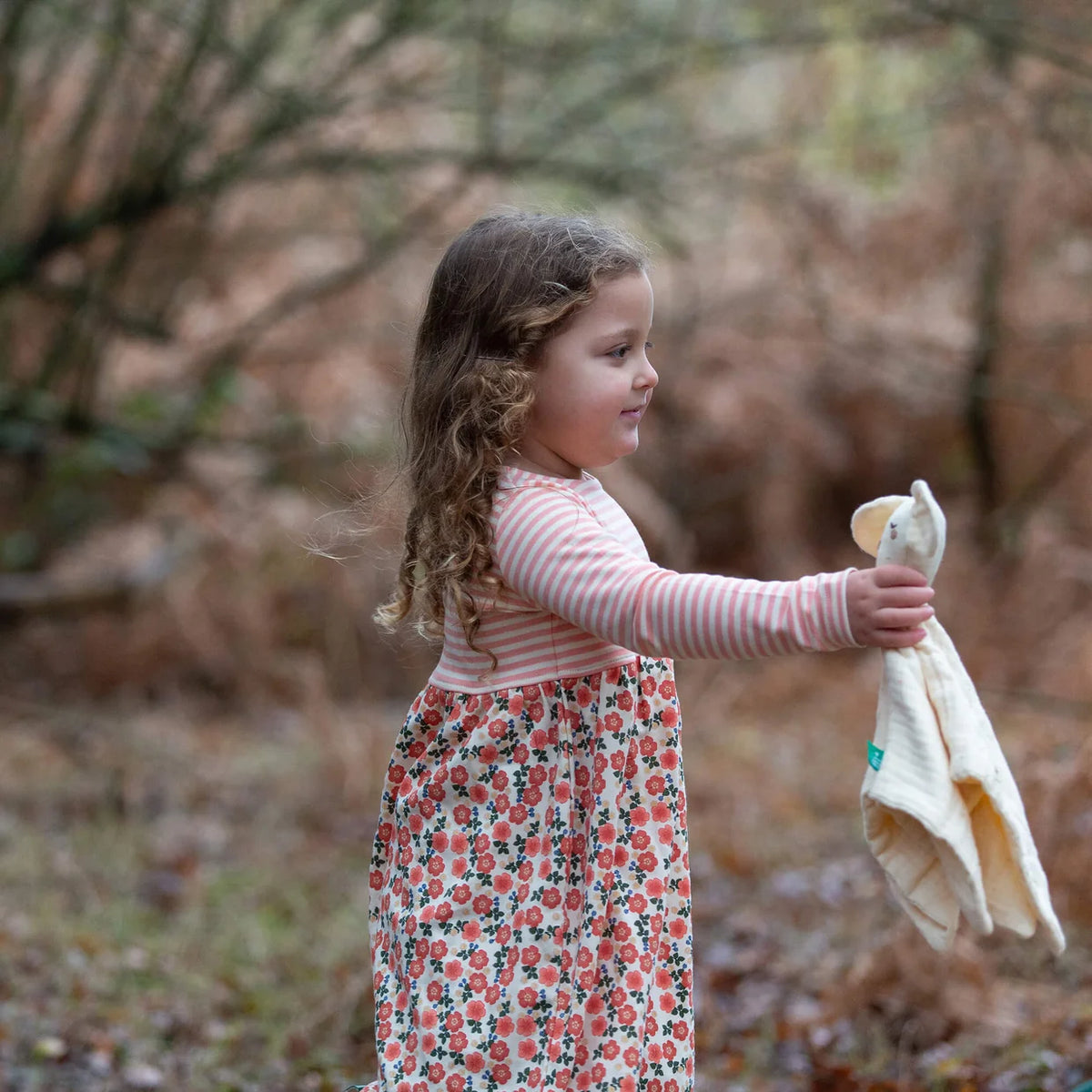 Petals Easy Peasy Organic Long Sleeve Dress