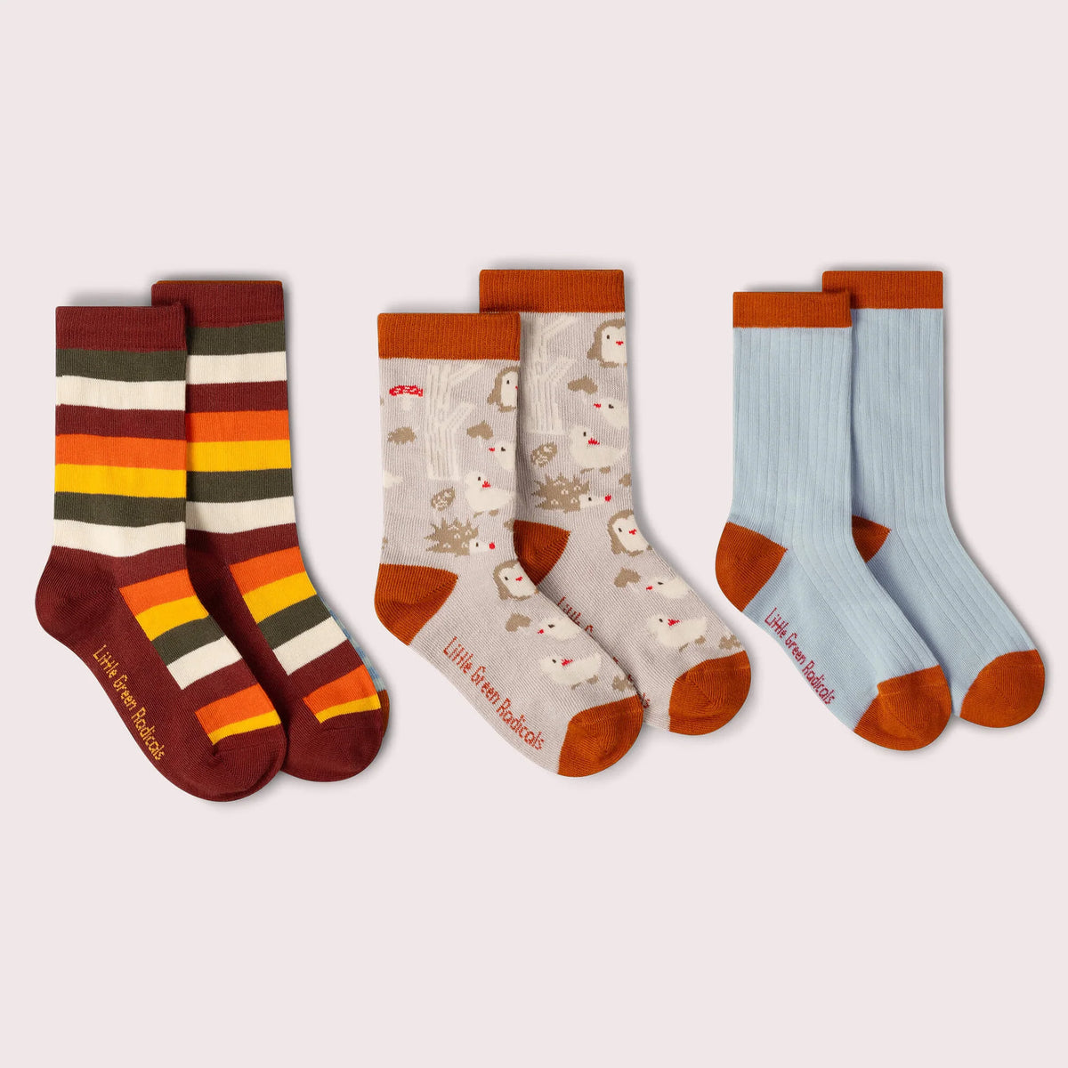 Folk Tales Organic Socks 3pk.