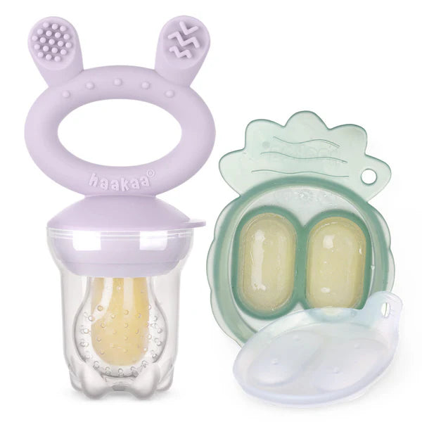 Freeze-N-Feed Silicone Feeder & Tray- Lavender