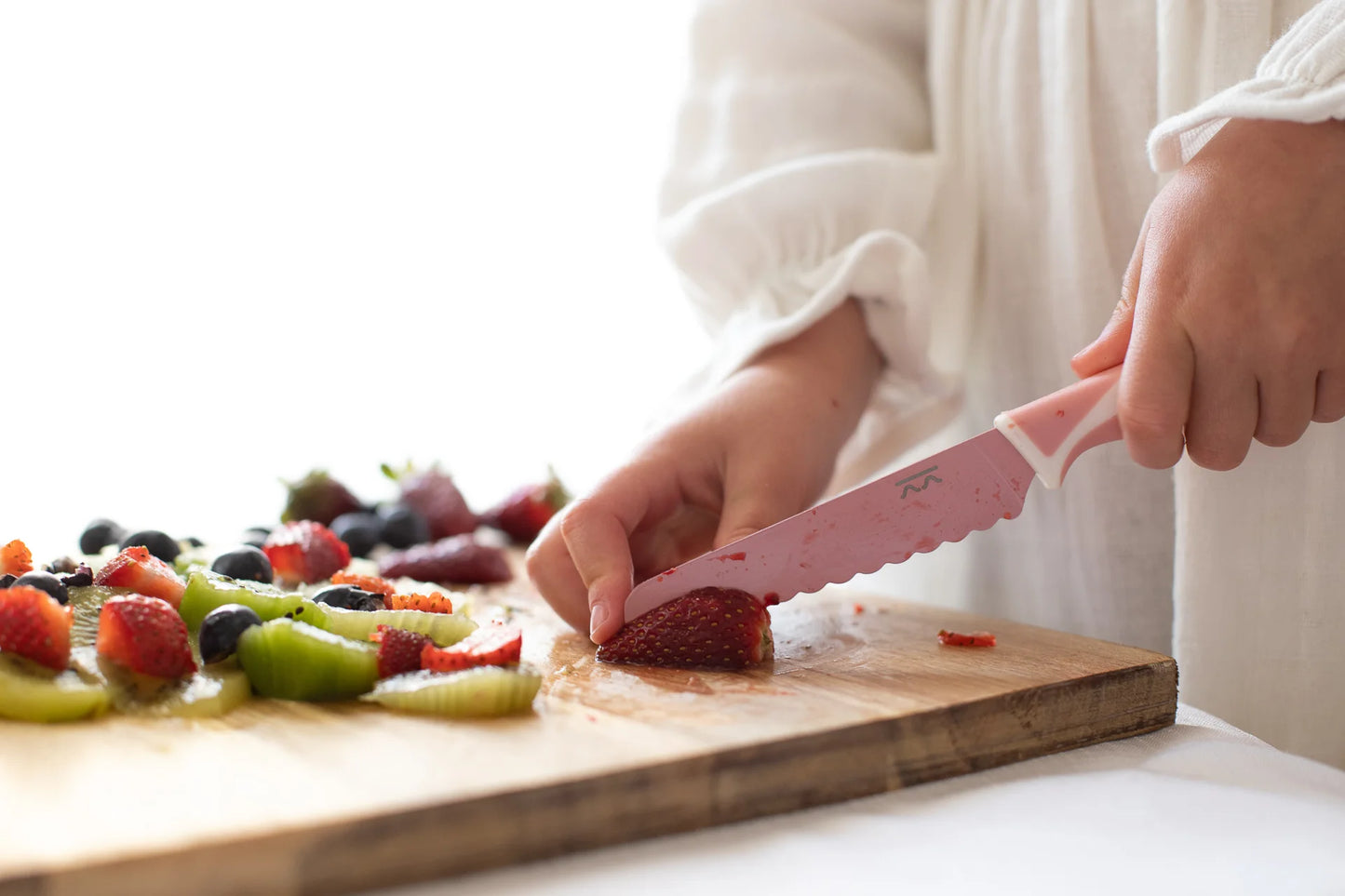 Child Safe Knife- Pink Blush