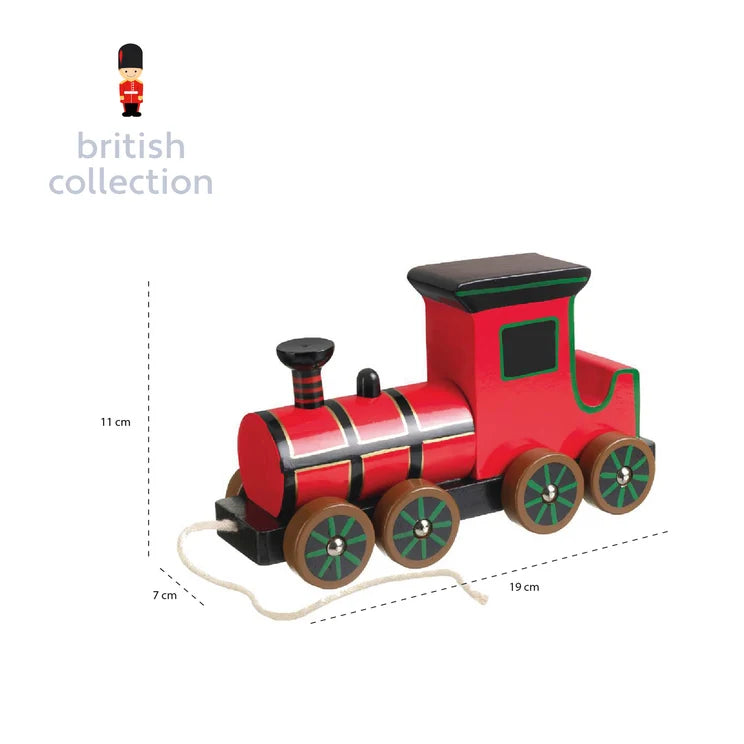 Wooden Steam Train Pull-Along