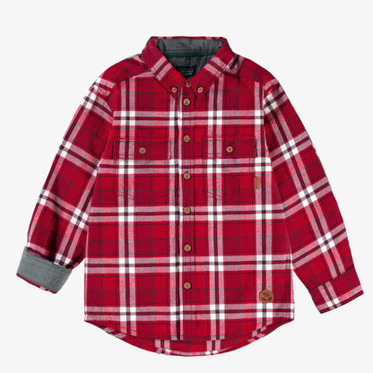 Red Plaid Flannel Shirt