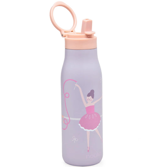 Stainless Steel 16oz. Drinking Bottle- Fleur The Ballerina