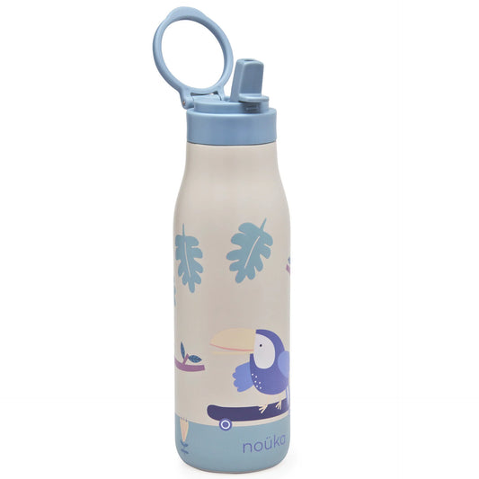 Stainless Steel 16oz. Drinking Bottle- Kiko The Toucan