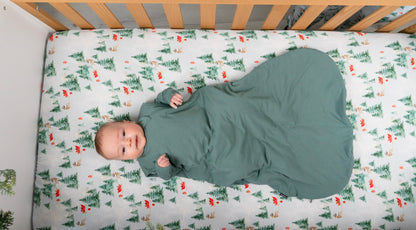 1.0 TOG Bamboo Sleep Bag- Leafy Green