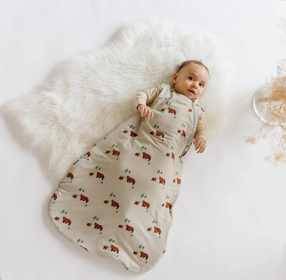 1.0 TOG Bamboo Sleep Bag- Brown Bears