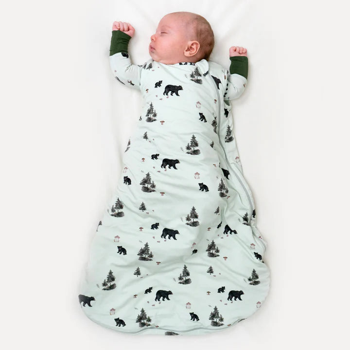 1.0 TOG Bamboo Sleep Bag- Black Bears