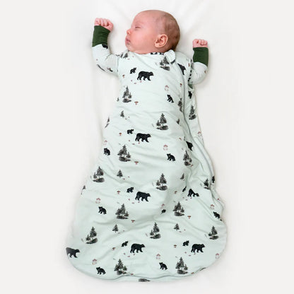 1.0 TOG Bamboo Sleep Bag- Black Bears