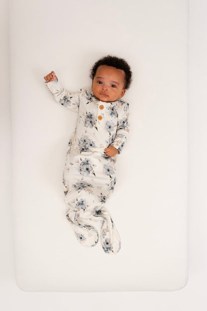 Bamboo Sleep Gown- Frosty Floral