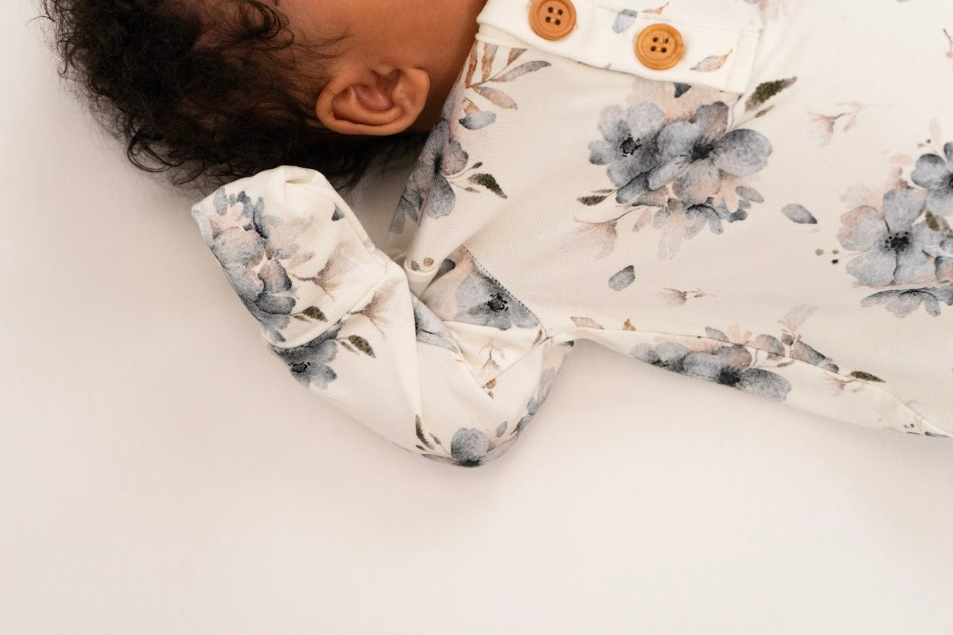 Bamboo Sleep Gown- Frosty Floral