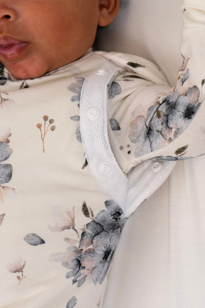 1.0 TOG Convertible Swaddle Sack- Frosty Floral