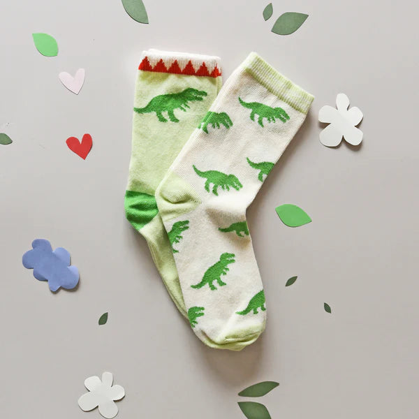 T-Rex Socks 2pk.
