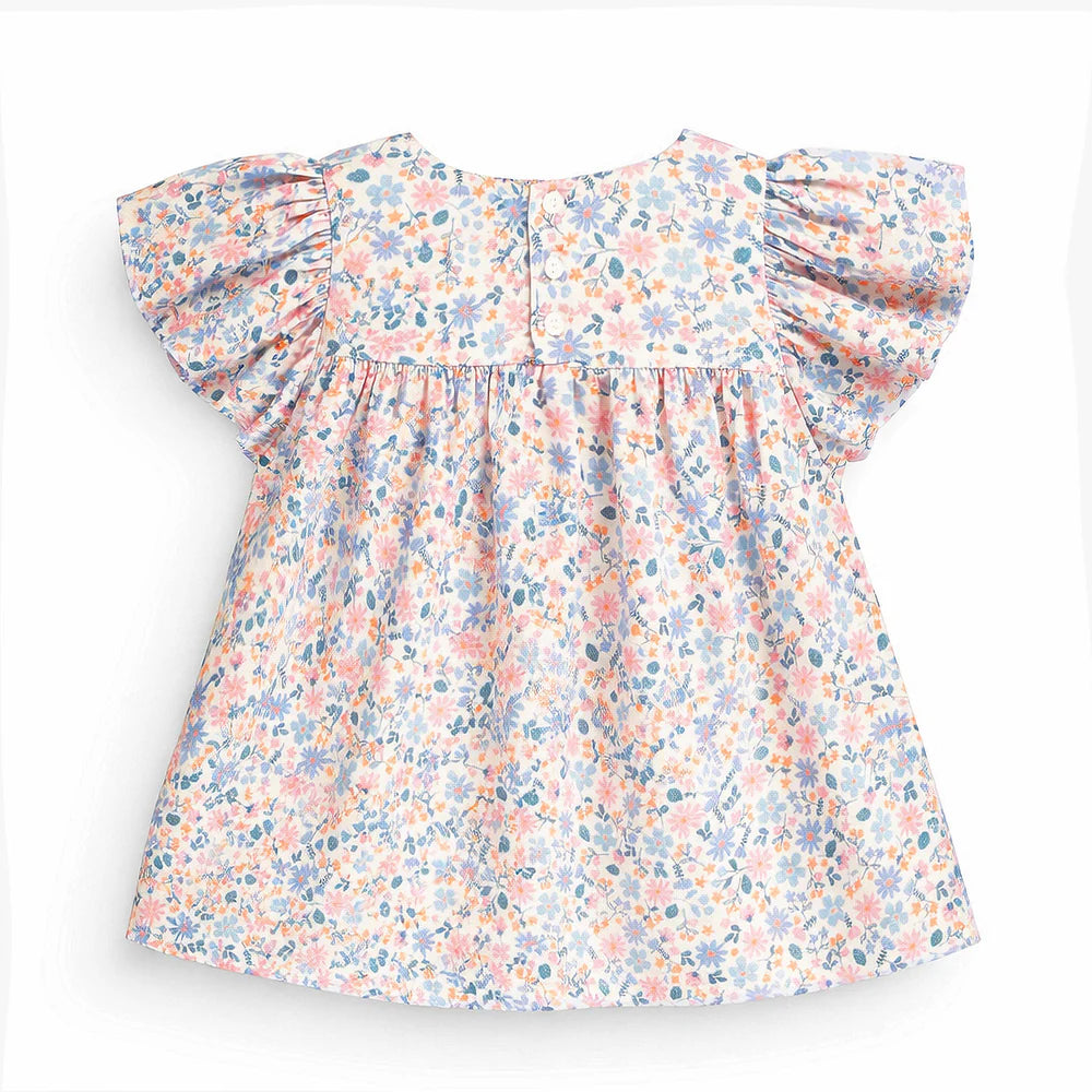 Pastel Flowers Baby Dress