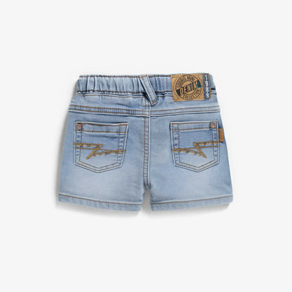Light Wash Denim Baby Shorts