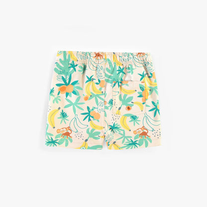 Tropical Bermuda Baby Swim Trunks