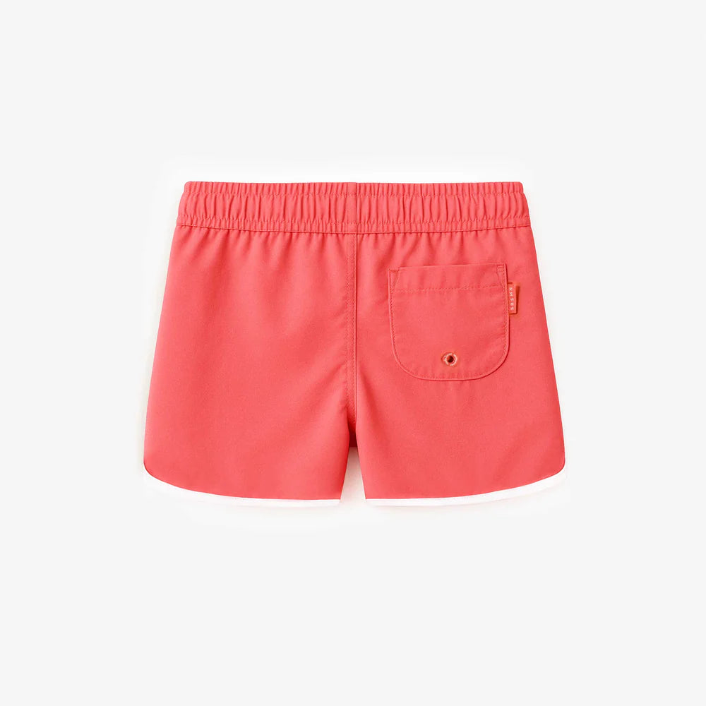 Coral Pink Swim Shorts