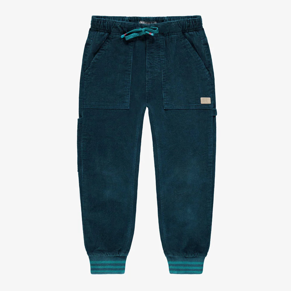 Dark Teal Corduroy Pants