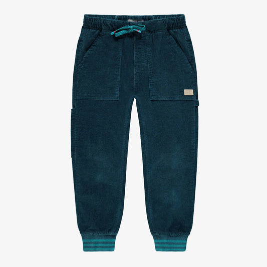 Dark Teal Corduroy Pants