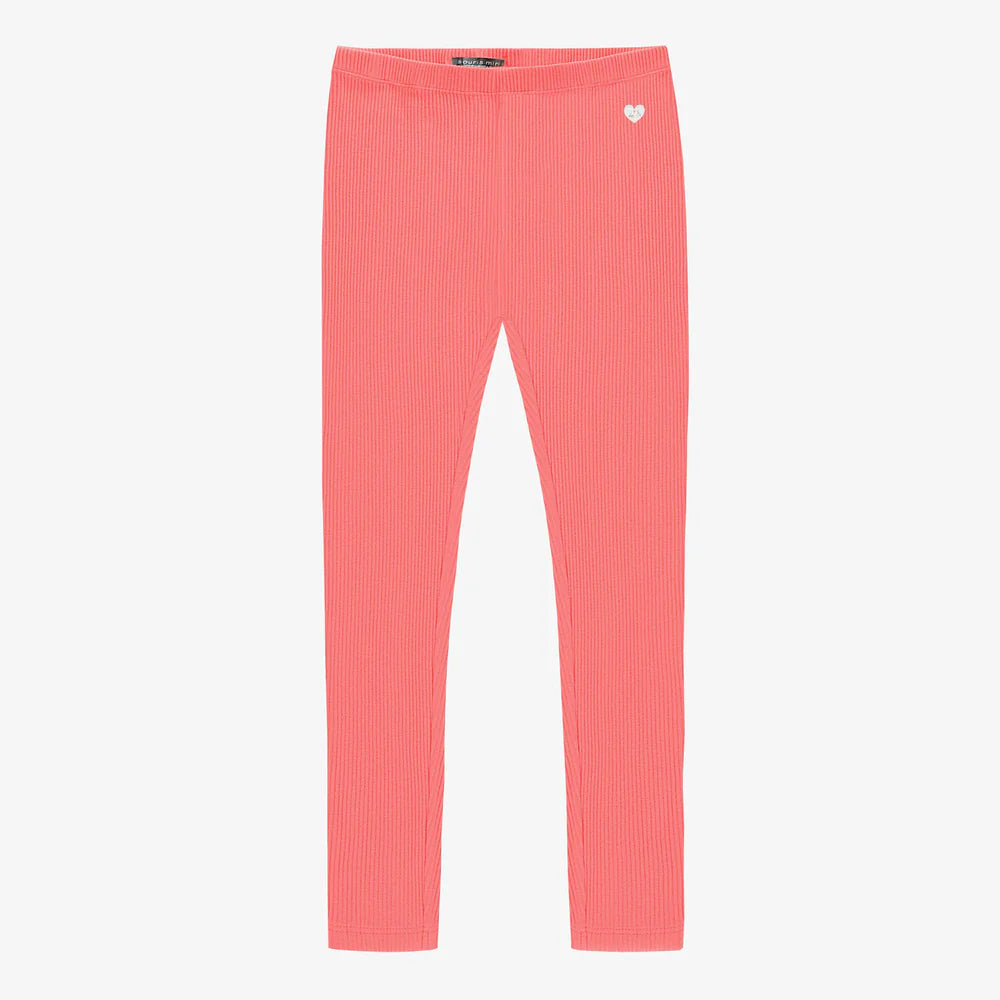 Rose Ribbed Leggings