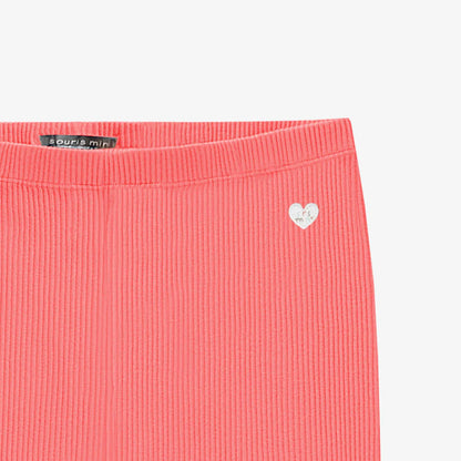 Rose Ribbed Leggings