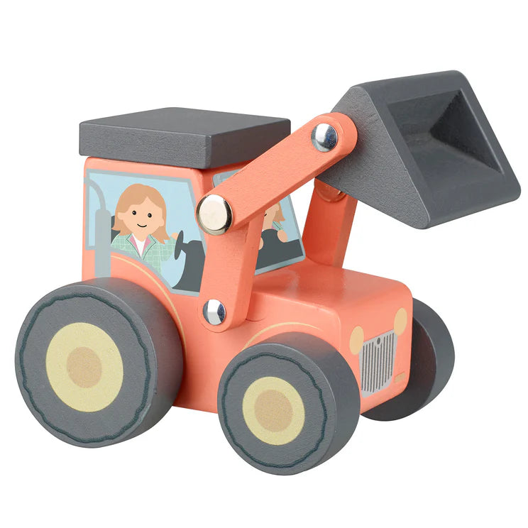 Wooden Farm Loader Tractor