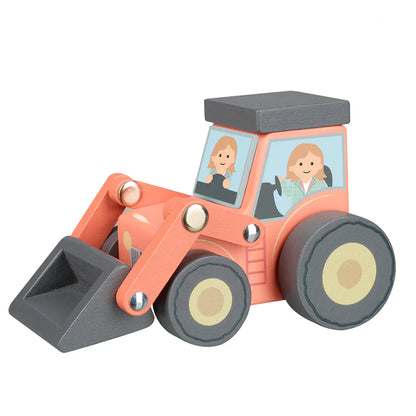 Wooden Farm Loader Tractor